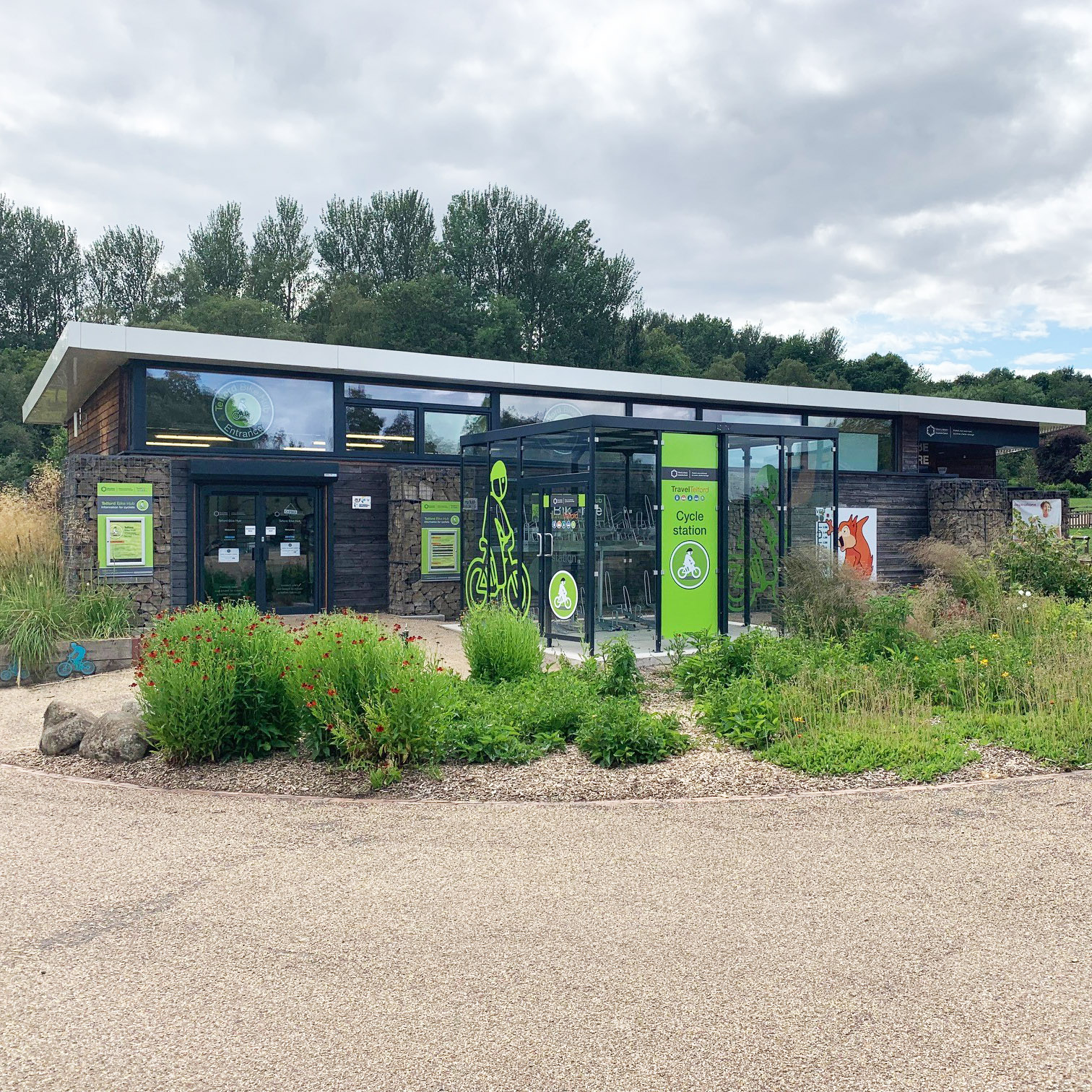 Telford Town Park Cycle Hub